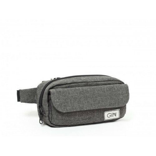 Поясна сумка GIN "Мен cotton" темно-сіра