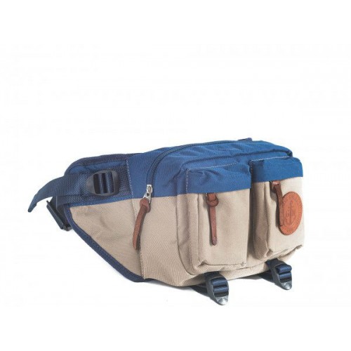 Поясна сумка GIN "Дакота" (wbnbe_o) бежева з неви