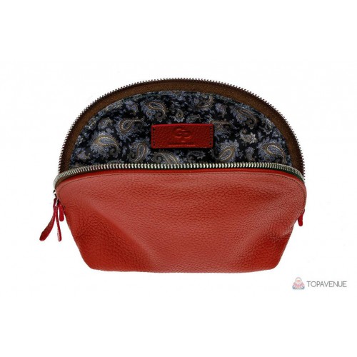 Косметичка Grande Pelle 801760 червона