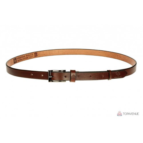 Ремінь жіночий Grande Pelle 216300400 каштан