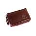 Візитниця на блискавці Grande Pelle 315623 бордо