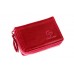 Візитниця на блискавці Grande Pelle 315660 червона