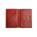 Кард-кейс Grande Pelle CardCase cartolina 303660 глянець червоний