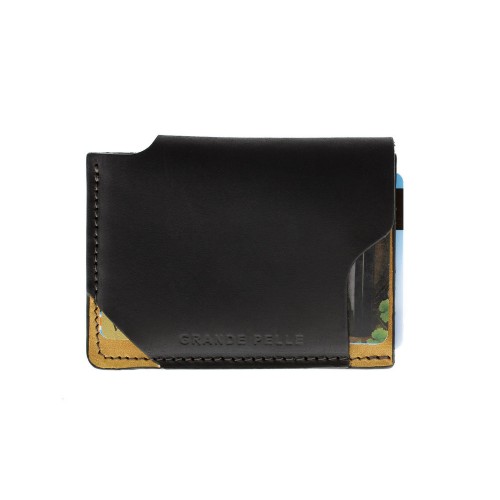 Кард-кейс Grande Pelle CardCase piccolo 30411024 чорний з пісочним