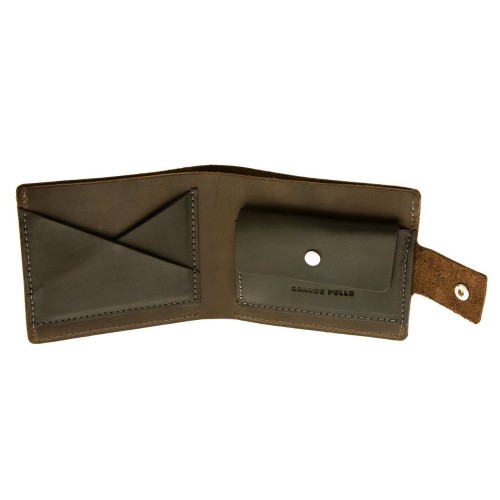 Портмоне Grande Pelle 54212010 коричневое