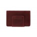 Візитниця на магніті Grande Pelle 302161 матова шкіра бордо