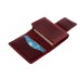 Візитниця на магніті Grande Pelle 302161 матова шкіра бордо
