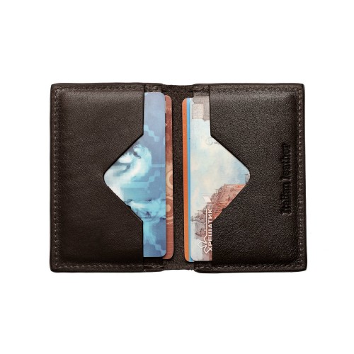 Кард-кейс Grande Pelle CardCase cartolina 303620 глянец шоколад