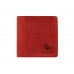 Портмоне Grande Pelle Lettera 537160 с монетницей красное