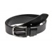 Шкіряний ремінь Grande Pelle Casual 430011200 чорний