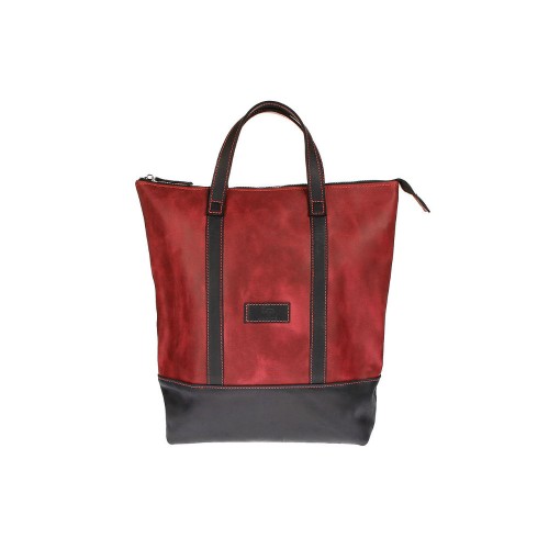 Рюкзак-сумка трансформер Grande Pelle 77316170 синій і бордо