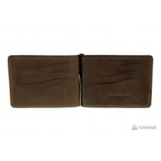 Зажим Grande Pelle Onda 105120 шоколад матовый