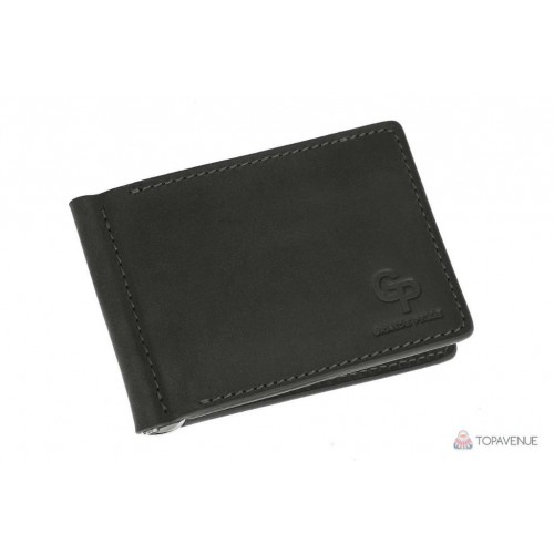 Затиск для купюр Grande Pelle 125110 чорний