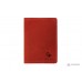 Обложка для паспорта Grande Pelle 252160 красная матовая