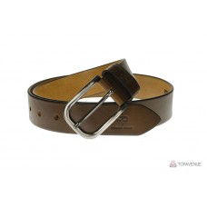 Кожаный ремень Grande Pelle Casual 416011200 каштан