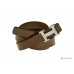 Ремень женский Grande Pelle Hermes 211599900 коричневый