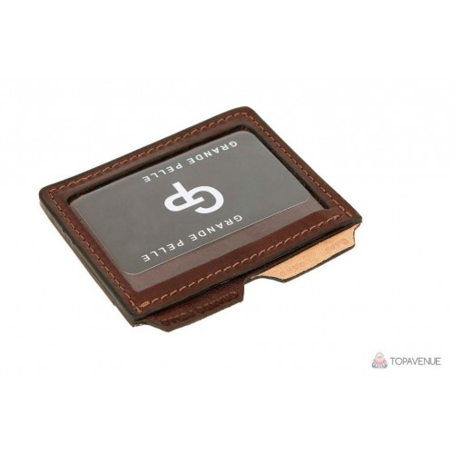 Картхолдер Grande Pelle CardCase 307620 шоколад