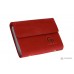 Візитниця на 24 карти Grande Pelle 311160 червона матова