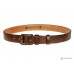Шкіряний ремінь Grande Pelle Calvin 416513701 каштан