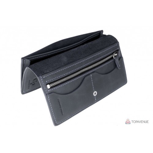 Портмоне Grande Pelle Сinturino 512170 синє