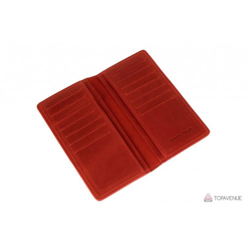 Портмоне Grande Pelle 522160 красное