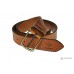 Шкіряний ремінь Grande Pelle Classico Bronzo 414712300 Brandy