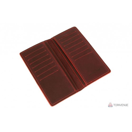 Портмоне Grande Pelle 522161 бордо