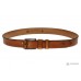 Шкіряний ремінь Grande Pelle Calvin 414513701 Brandy