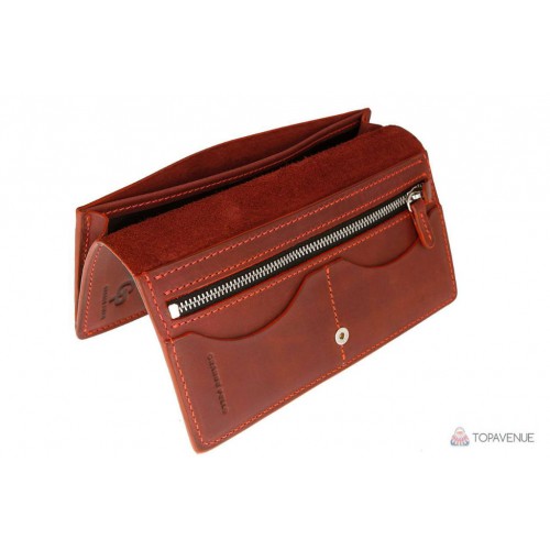 Портмоне Grande Pelle Сinturino 512160 червоне