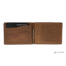 Зажим Grande Pelle Onda 105123 терракота матовый