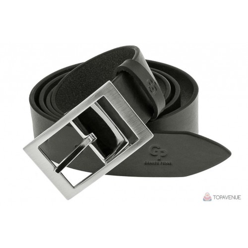 Кожаный ремень Grande Pelle Ricco 330203141 чёрный