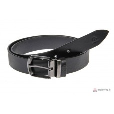Шкіряний ремінь Grande Pelle Labbro 330512861 чорний бек
