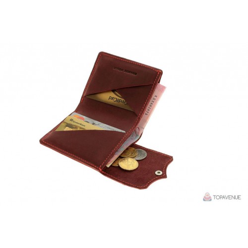 Портмоне Grande Pelle 516161 бордо