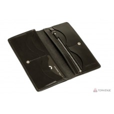 Портмоне Grande Pelle Сinturino 512610 чорне