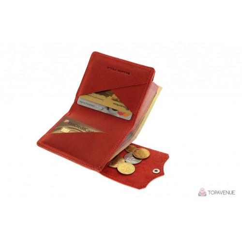 Портмоне Grande Pelle 516160 червоне