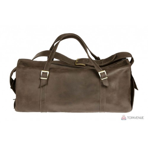 Сумка дорожная Grande Pelle 760120 шоколад
