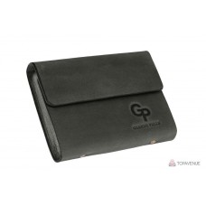 Визитница на 24 карты Grande Pelle 311110 черная матовая