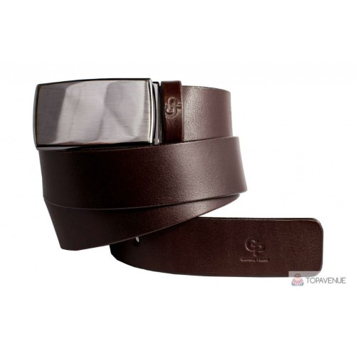 Кожаный ремень Grande Pelle Chiuso 311503541 шоколад