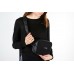 Сумка HARVEST "OPTION" suede black чорна