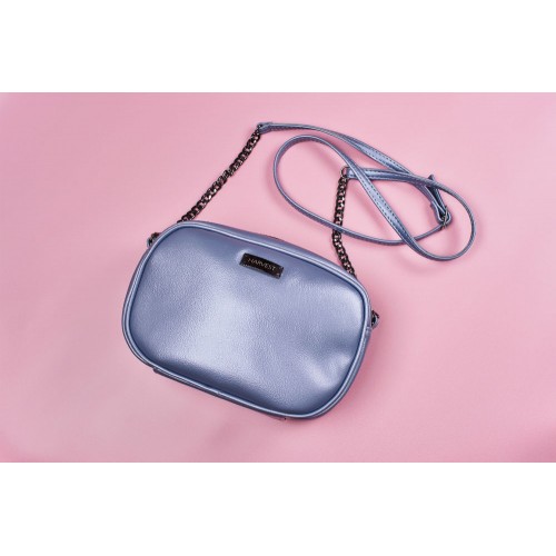 Сумочка HARVEST "GLOSSY" pale blue блакитна