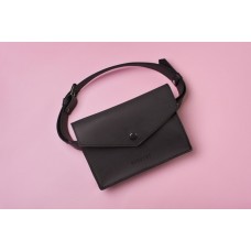 Сумка-конверт HARVEST нубук сірий