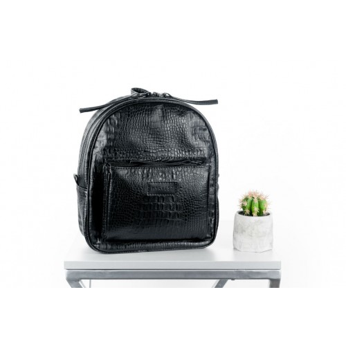 Рюкзак HARVEST CROCO MINI чорний