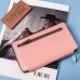 Женский кошелек на молнии HARVEST Light pink розовый