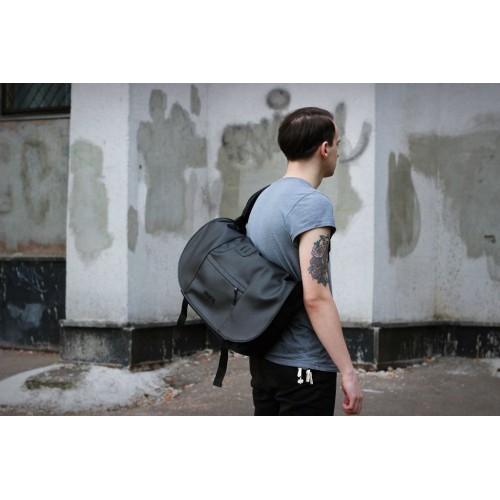 Сумка HARVEST MESSENGER ALL BLACK чорний