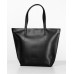 Сумка HAEVEST shopper bag 02 black на молнии черная