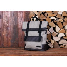Рюкзак HARVEST ROLL LINEN сірий