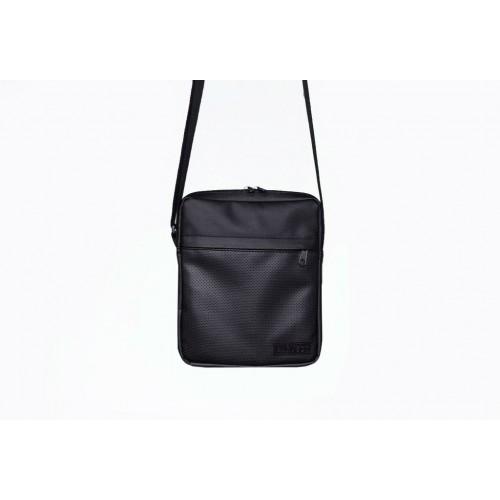 Сумка HARVEST MESSENGER ECO LEATHER BLACK чорна