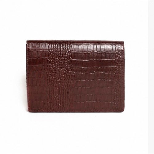 Клатч IssaHara CL1 (22-00) коричневый крокодил