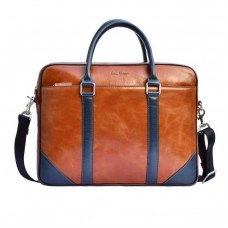 Сумка чоловіча IssaHara B14 (04-03) руда