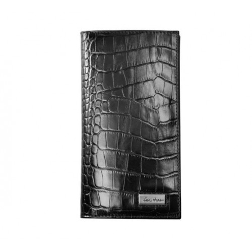 Портмоне IssaHara WB20 (21-00) чорне крокодил
